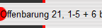 Offenbarung 21, 1-5 + 6 b